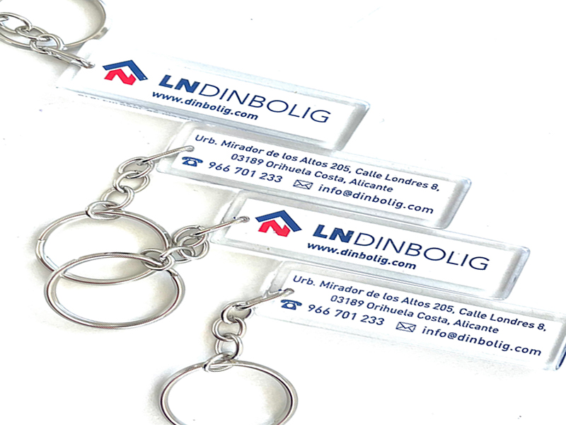 llaveros corporativos